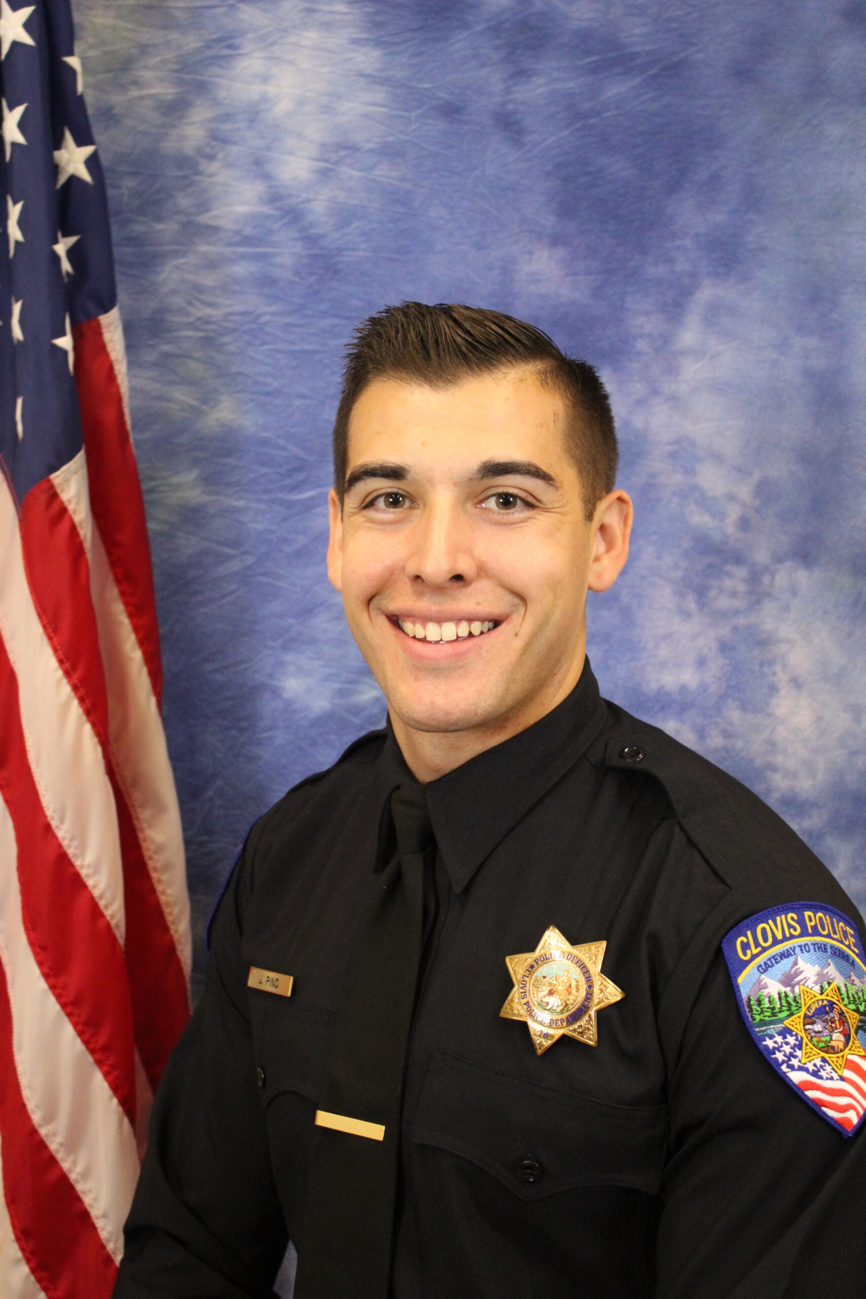 Portrait of Officer Pino.