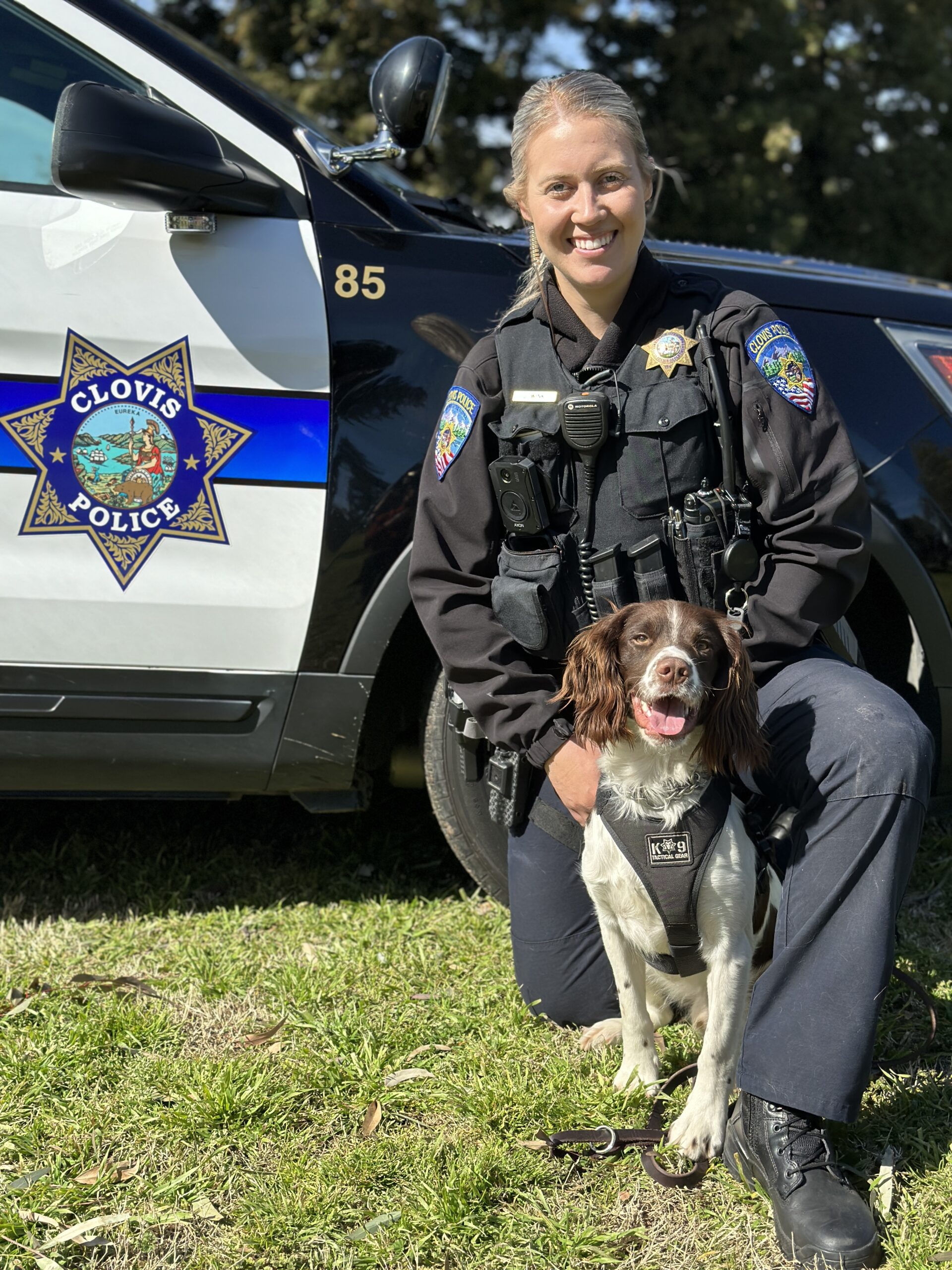 Officer Wink & K9 Oakley.